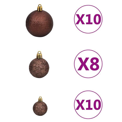 Artificial Christmas Tree with 300 LEDs with Stand Green 240 cm