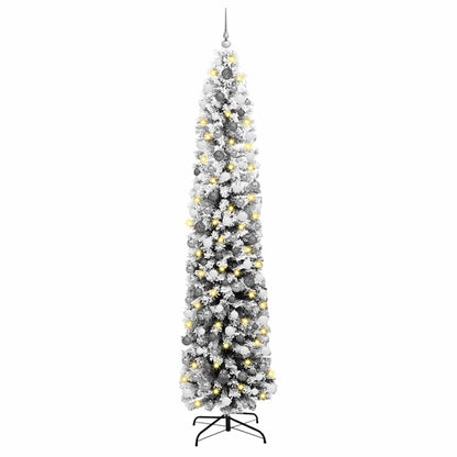 Artificial Christmas Tree Green and White 240 cm
