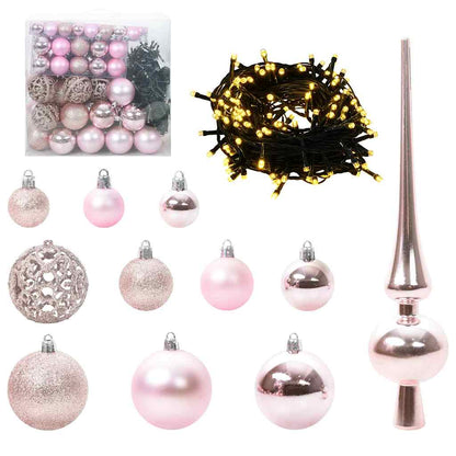 Artificial Christmas Tree with 300 LEDs with Stand Green 240 cm