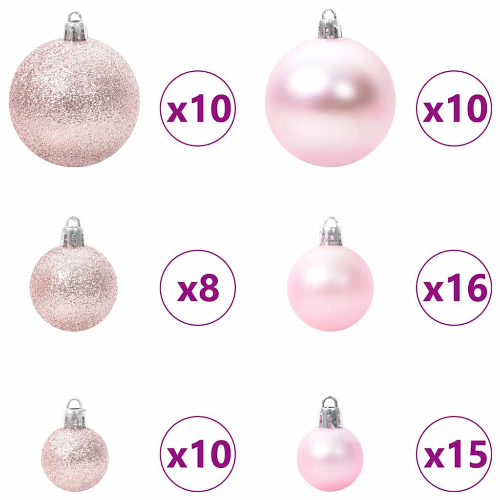 Artificial Christmas Tree with 300 LEDs with Stand Green 240 cm