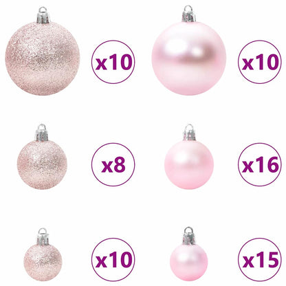 Artificial Christmas Tree with 300 LEDs with Stand Green 240 cm