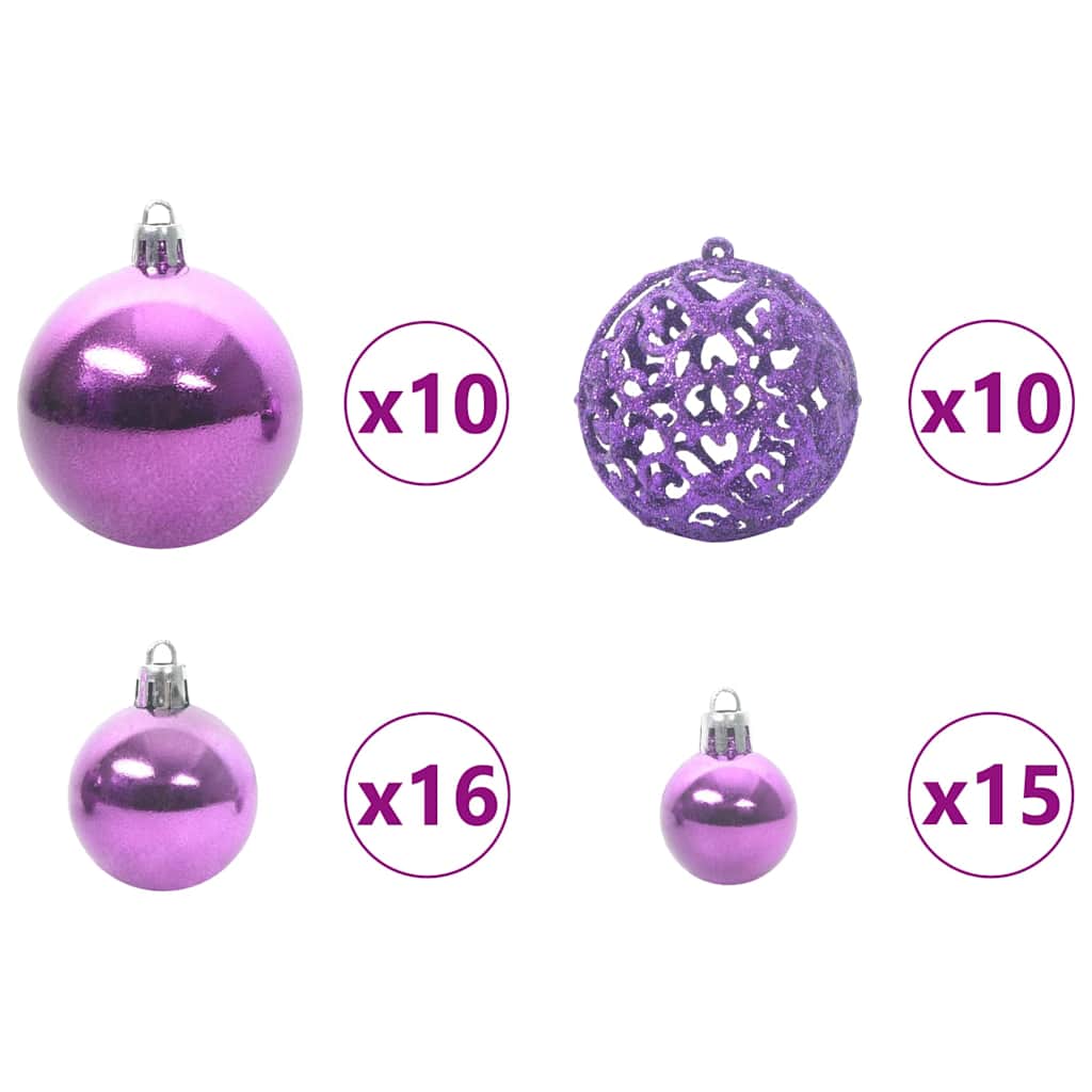 Artificial Christmas Tree with 300 LEDs with Stand Green 240 cm