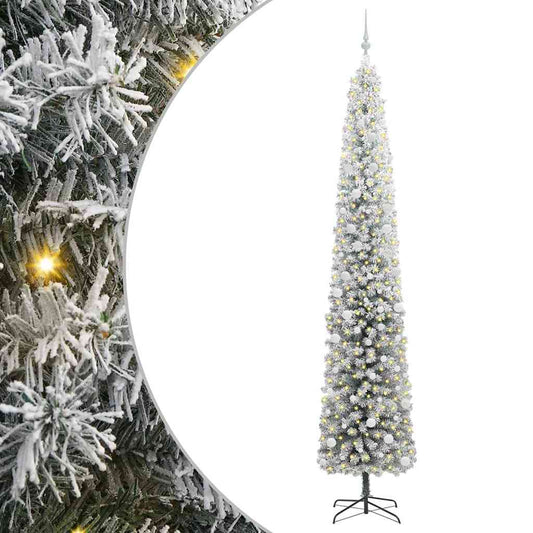 Artificial Christmas Tree with 300 LEDs with Stand Green 300 cm