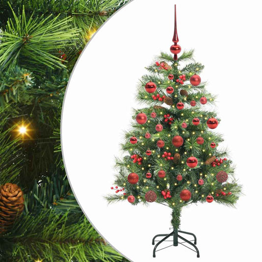 Artificial Christmas Tree Green 150 cm PVC and Metal