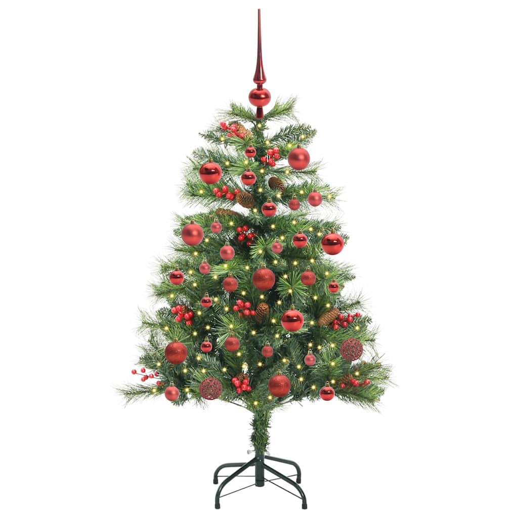 Artificial Christmas Tree Green 150 cm PVC and Metal