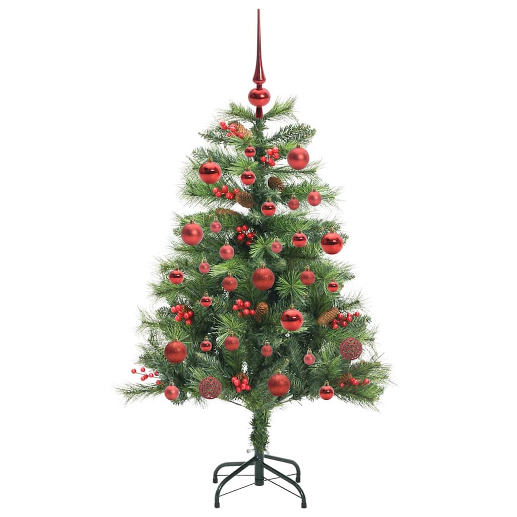 Artificial Christmas Tree Green 150 cm PVC and Metal