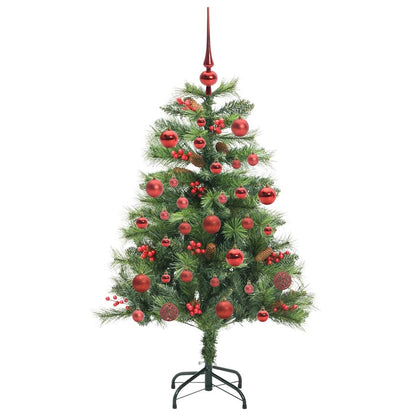 Artificial Christmas Tree Green 150 cm PVC and Metal
