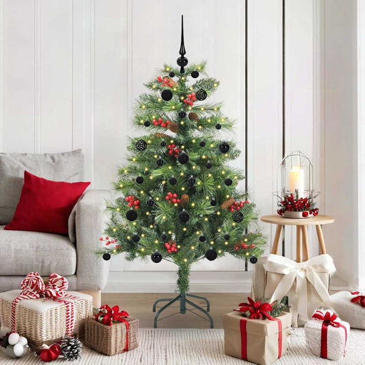 Artificial Christmas Tree Green 150 cm PVC and Metal