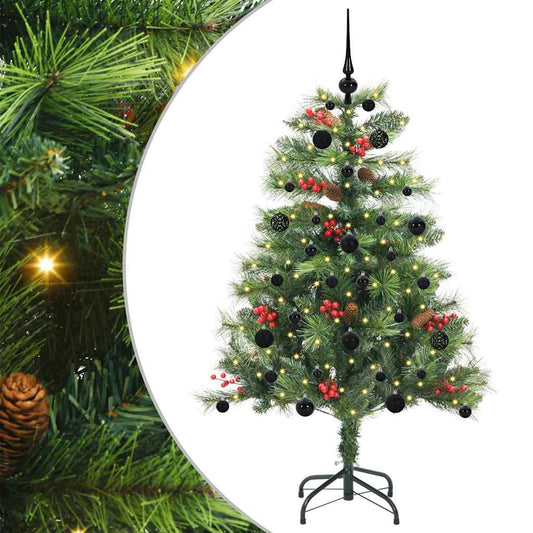 Artificial Christmas Tree Green 150 cm PVC and Metal