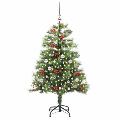 Artificial Christmas Tree Green 150 cm PVC and Metal