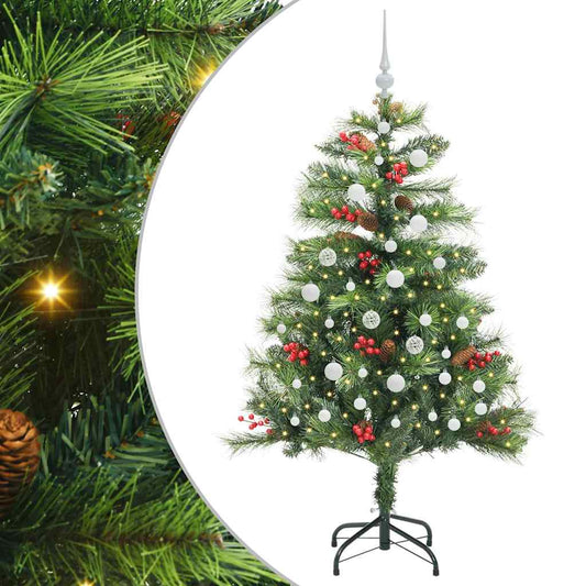 Artificial Christmas Tree Green 150 cm PVC and Metal