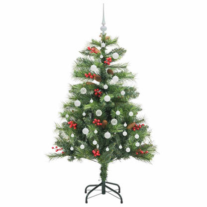 Artificial Christmas Tree Green 150 cm PVC and Metal