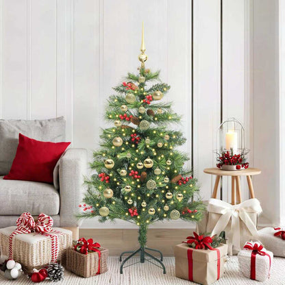 Artificial Christmas Tree Green 150 cm PVC and Metal