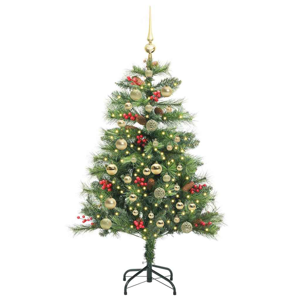 Artificial Christmas Tree Green 150 cm PVC and Metal