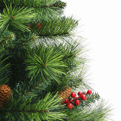 Artificial Christmas Tree Green 150 cm PVC and Metal