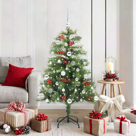 Artificial Christmas Tree Green 150 cm PVC and Metal