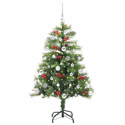Artificial Christmas Tree Green 150 cm PVC and Metal