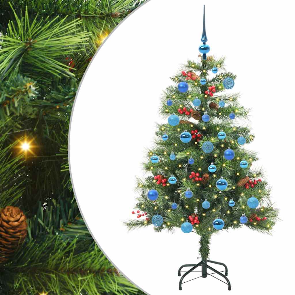 Artificial Christmas Tree Green 150 cm PVC and Metal