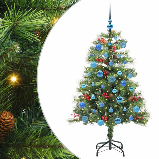 Artificial Christmas Tree Green 150 cm PVC and Metal