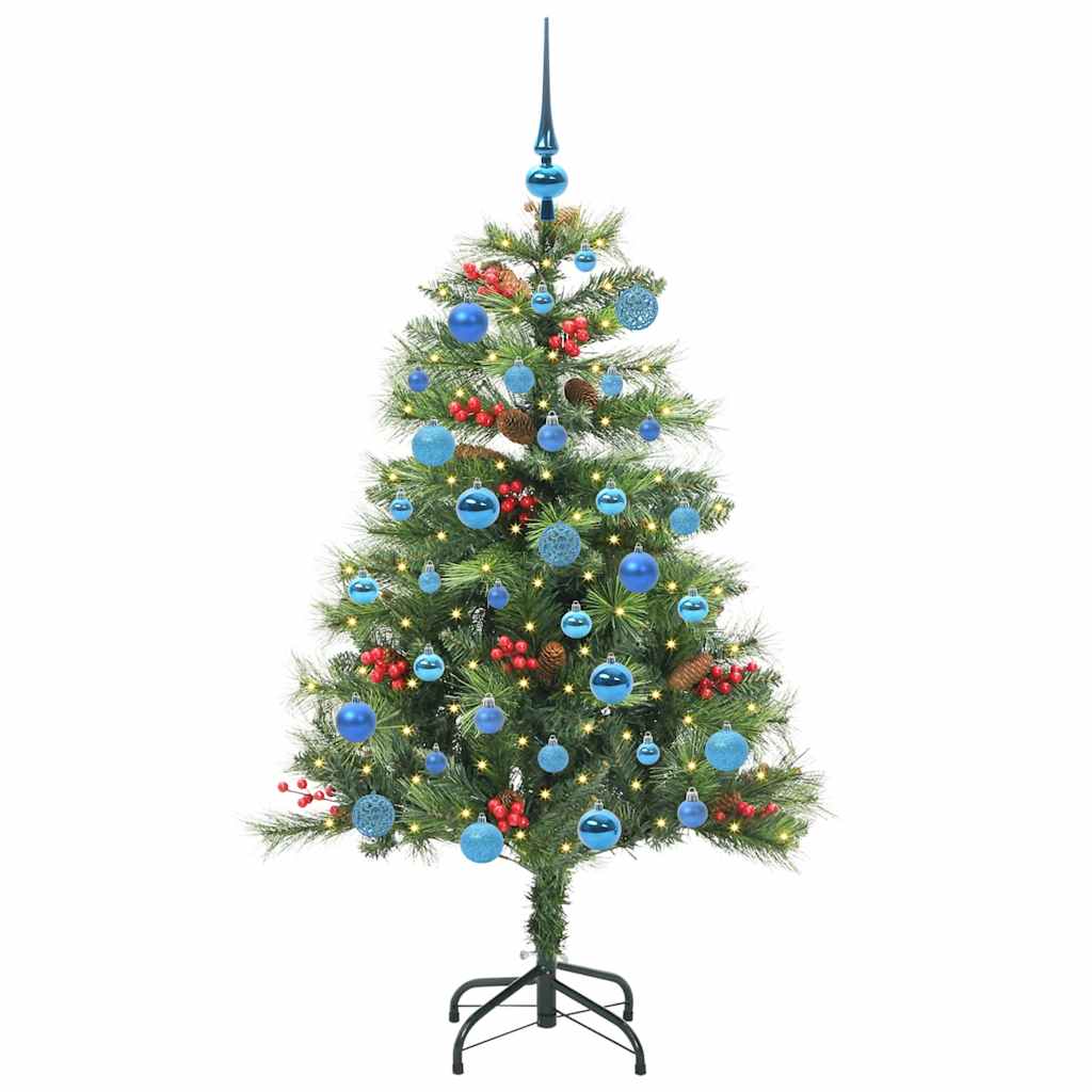 Artificial Christmas Tree Green 150 cm PVC and Metal