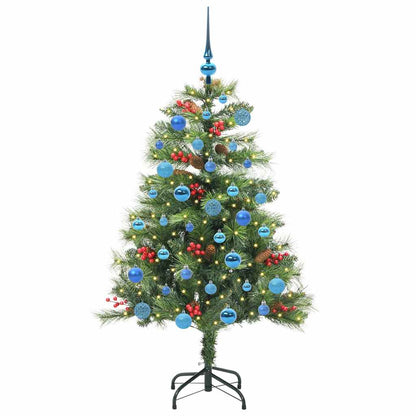 Artificial Christmas Tree Green 150 cm PVC and Metal