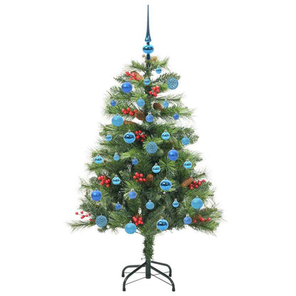 Artificial Christmas Tree Green 150 cm PVC and Metal