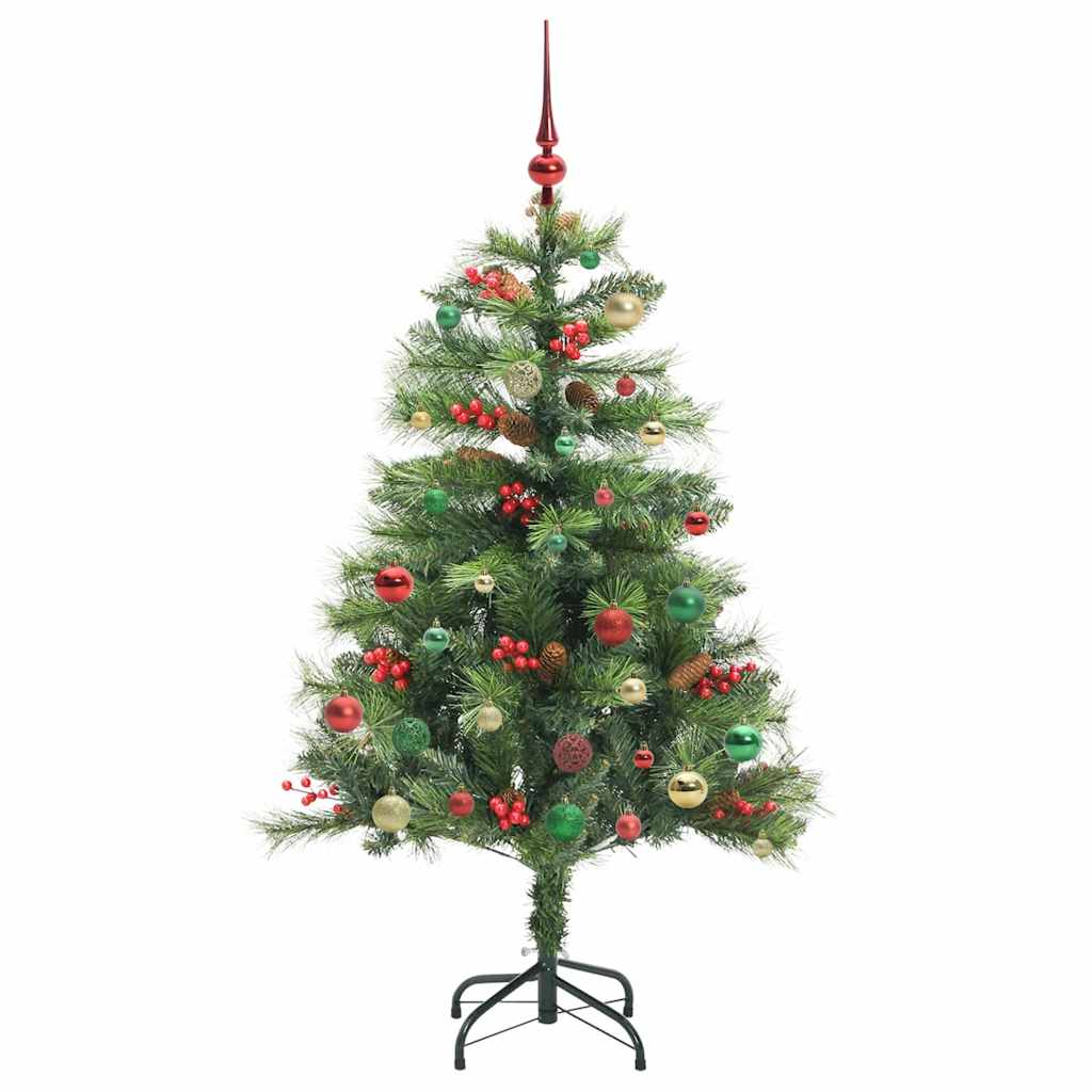 Artificial Christmas Tree Green 150 cm PVC and Metal