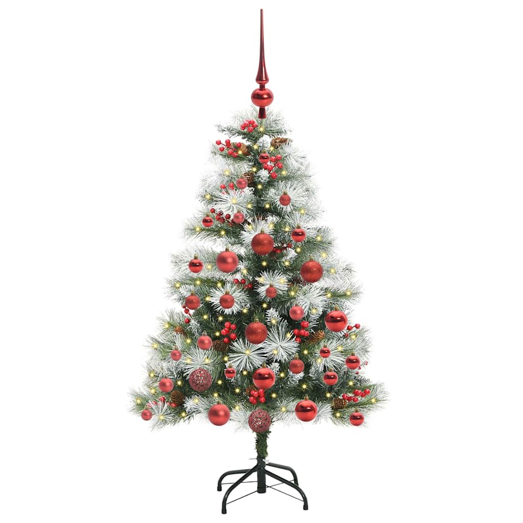 Artificial Christmas Tree Green and white 120 cm