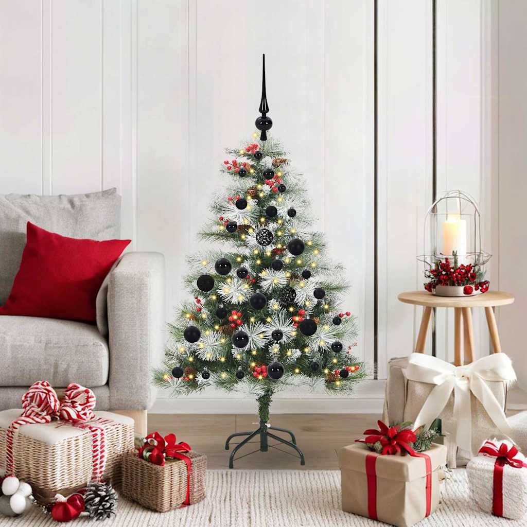 Artificial Christmas Tree Green and white 120 cm