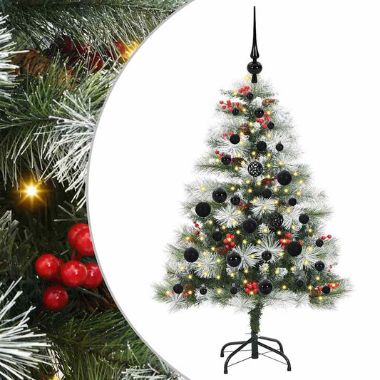 Artificial Christmas Tree Green and white 120 cm