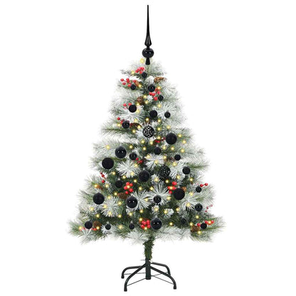 Artificial Christmas Tree Green and white 120 cm