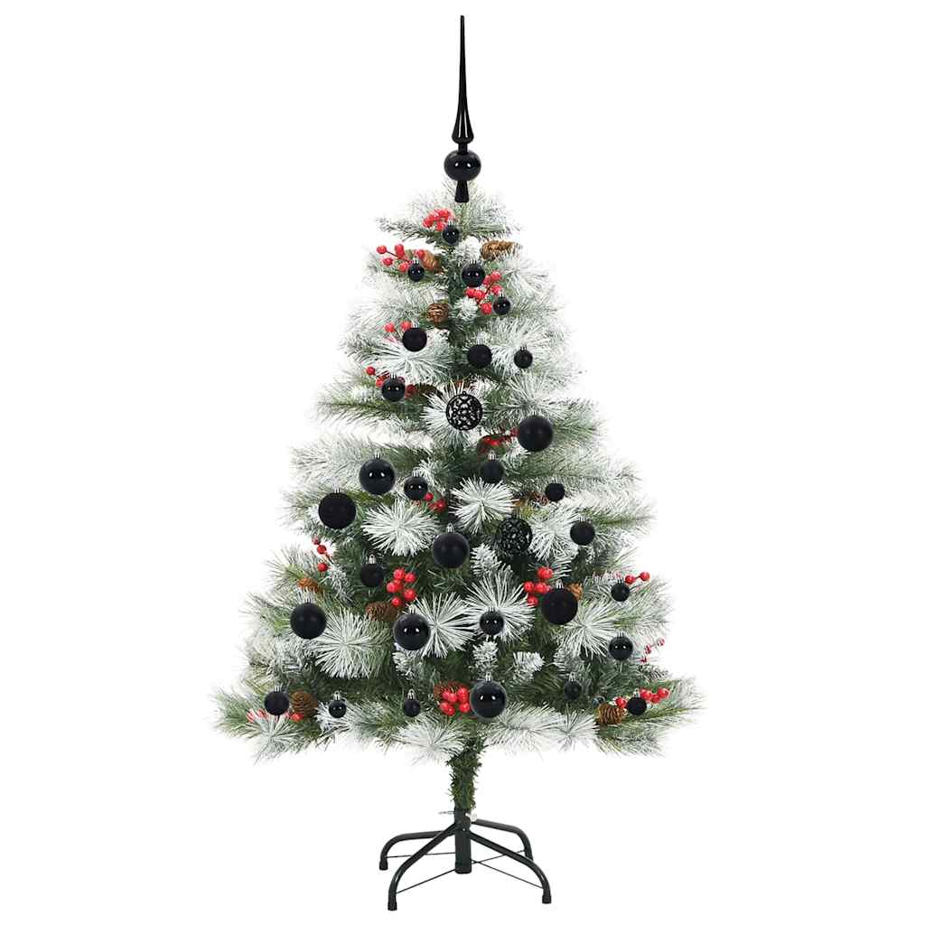 Artificial Christmas Tree Green and white 120 cm