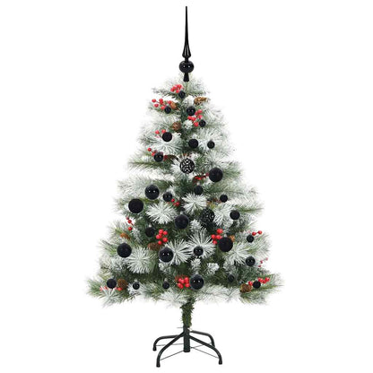 Artificial Christmas Tree Green and white 120 cm