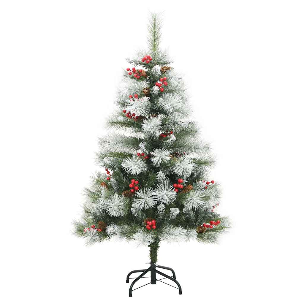 Artificial Christmas Tree Green and white 120 cm
