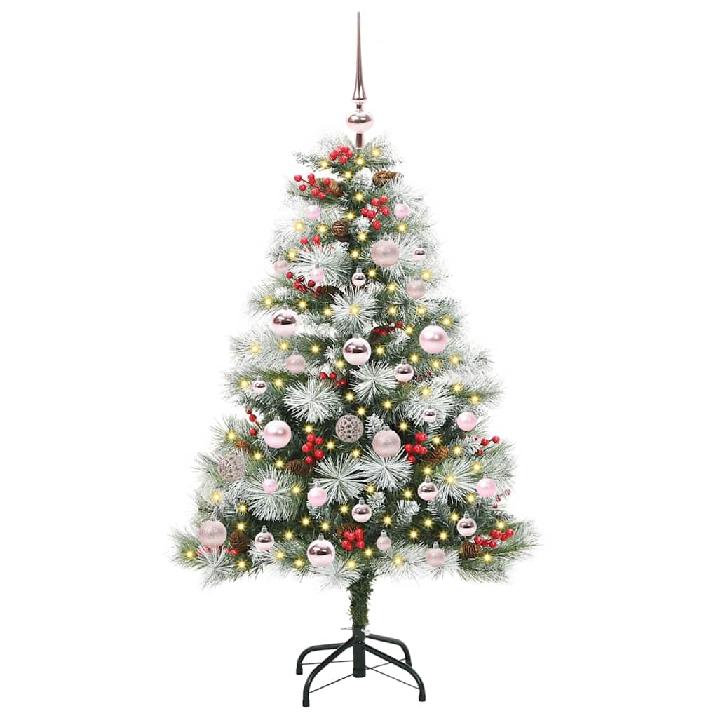 Artificial Christmas Tree Green and white 120 cm