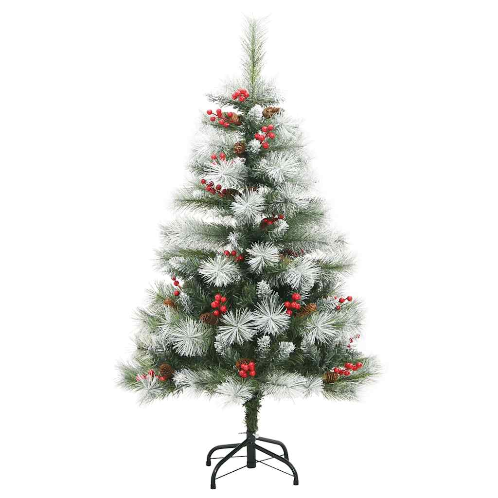 Artificial Christmas Tree Green and white 120 cm