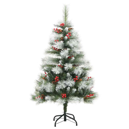 Artificial Christmas Tree Green and white 120 cm