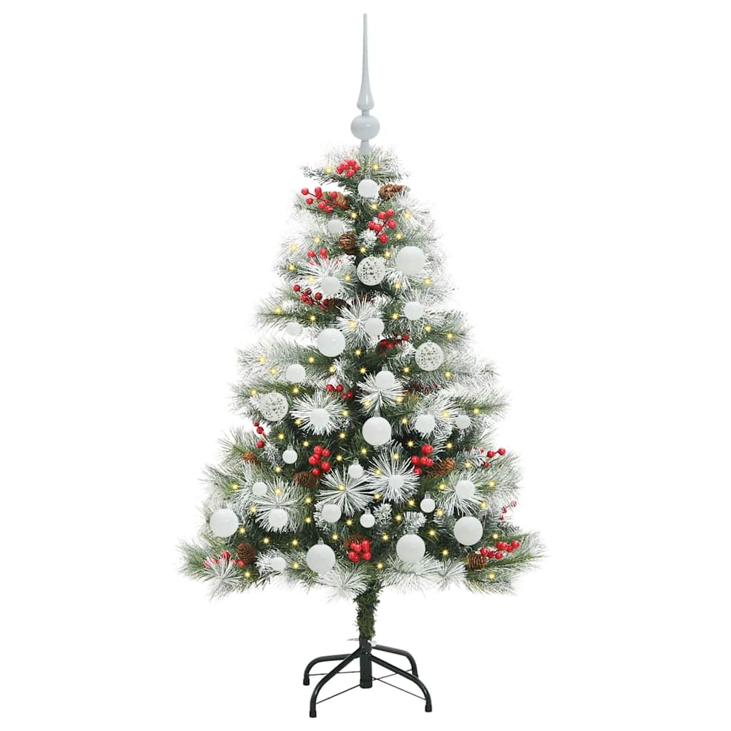 Artificial Christmas Tree Green and white 120 cm