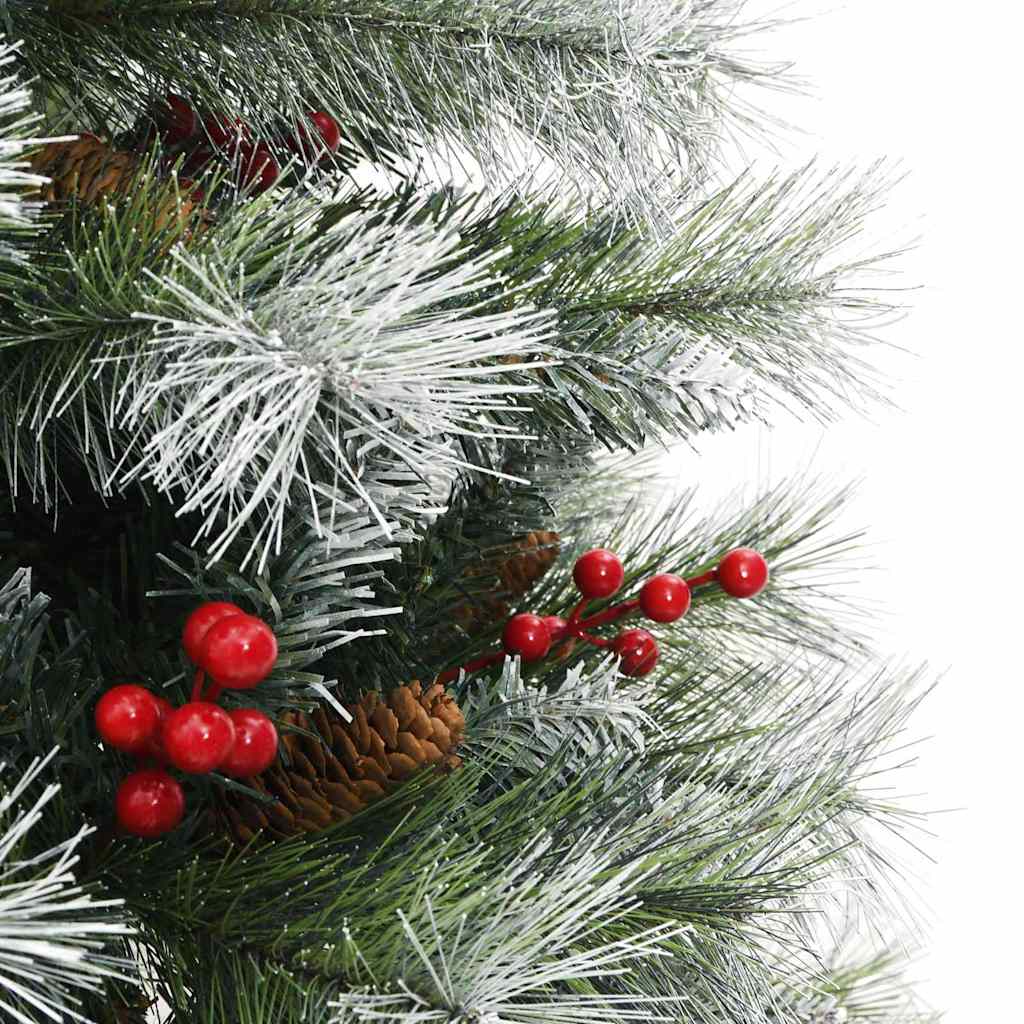 Artificial Christmas Tree Green and white 120 cm