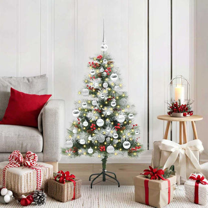 Artificial Christmas Tree Green and white 120 cm