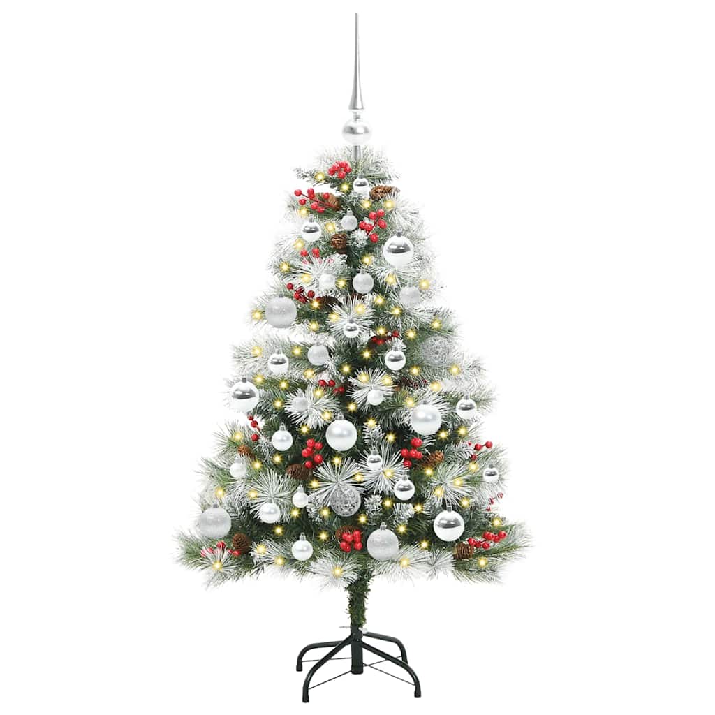 Artificial Christmas Tree Green and white 120 cm