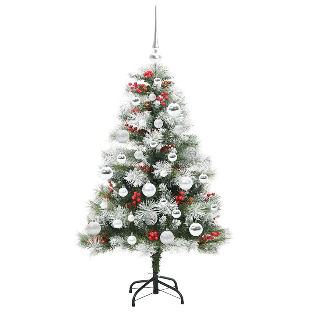 Artificial Christmas Tree Green and white 120 cm