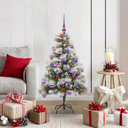Artificial Christmas Tree Green and white 120 cm