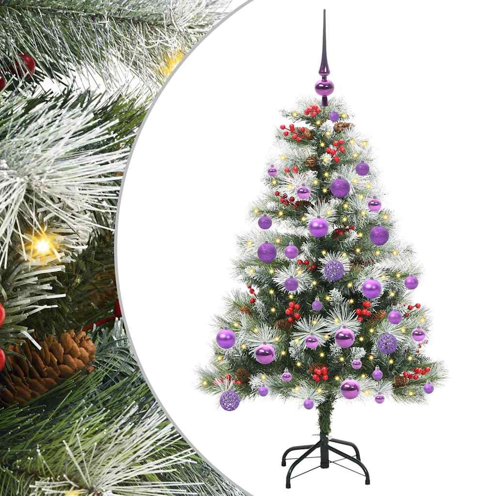 Artificial Christmas Tree Green and white 120 cm