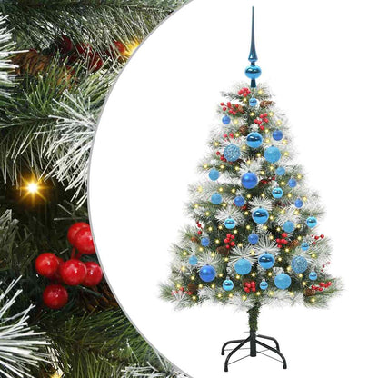 Artificial Christmas Tree Green and white 120 cm