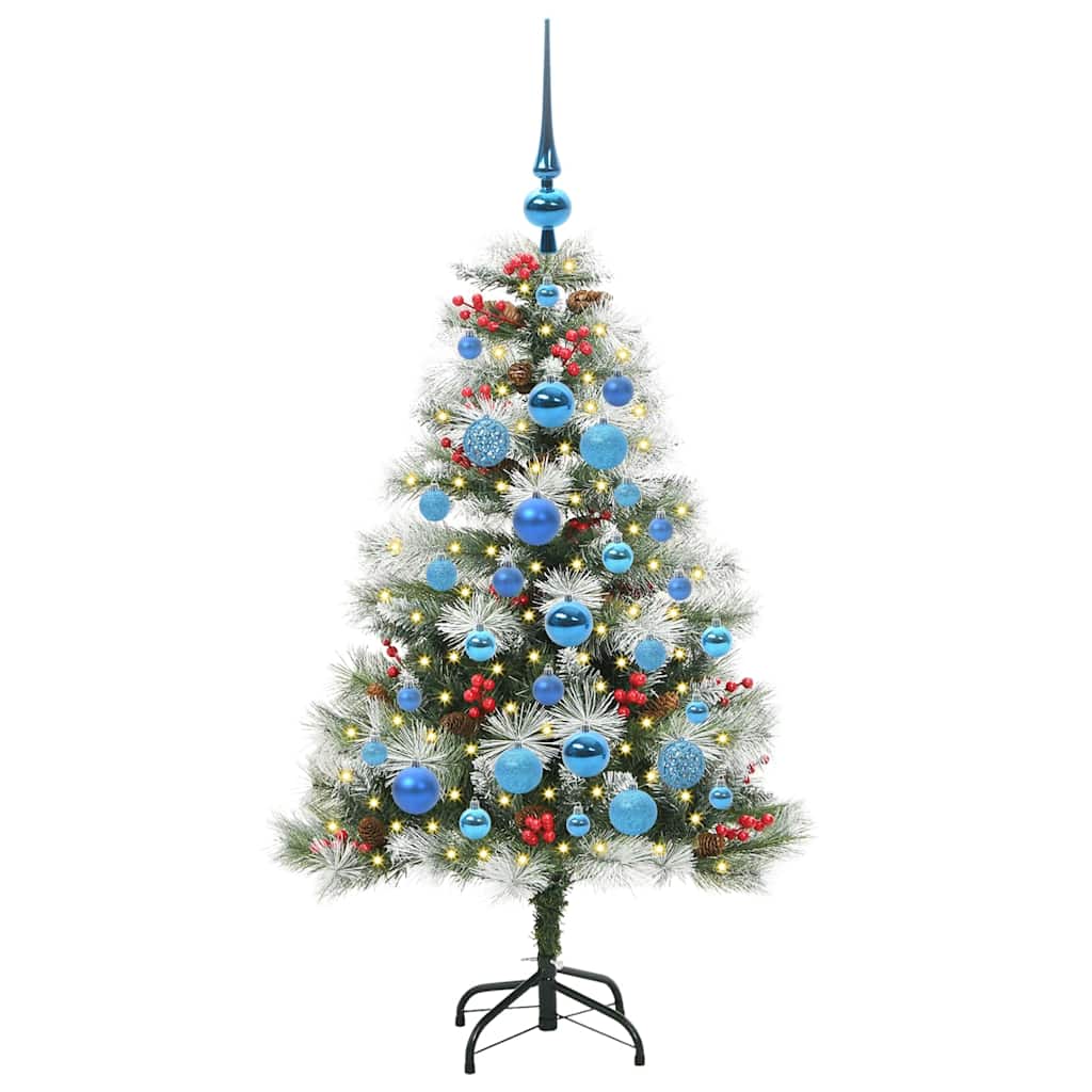 Artificial Christmas Tree Green and white 120 cm
