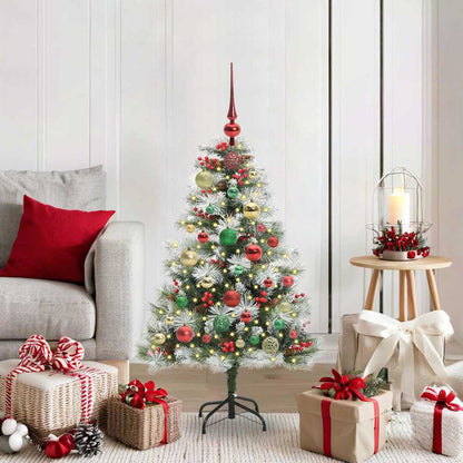 Artificial Christmas Tree Green and white 120 cm