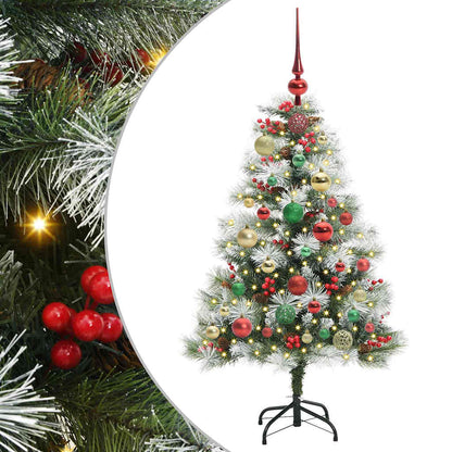 Artificial Christmas Tree Green and white 120 cm