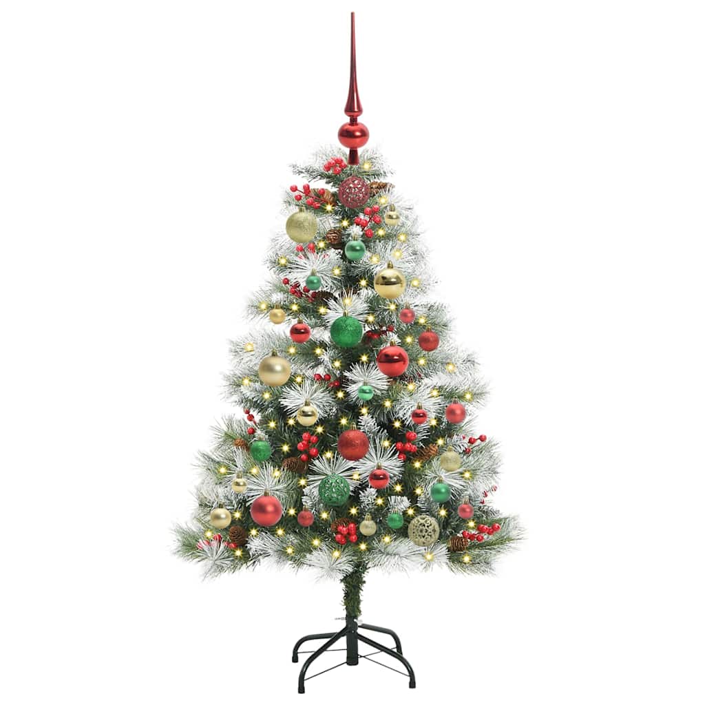 Artificial Christmas Tree Green and white 120 cm