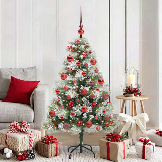 Artificial Christmas Tree Green and white 150 cm
